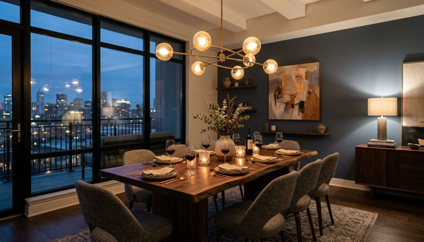 Comment intégrer un éclairage efficace dans votre salle à manger ?