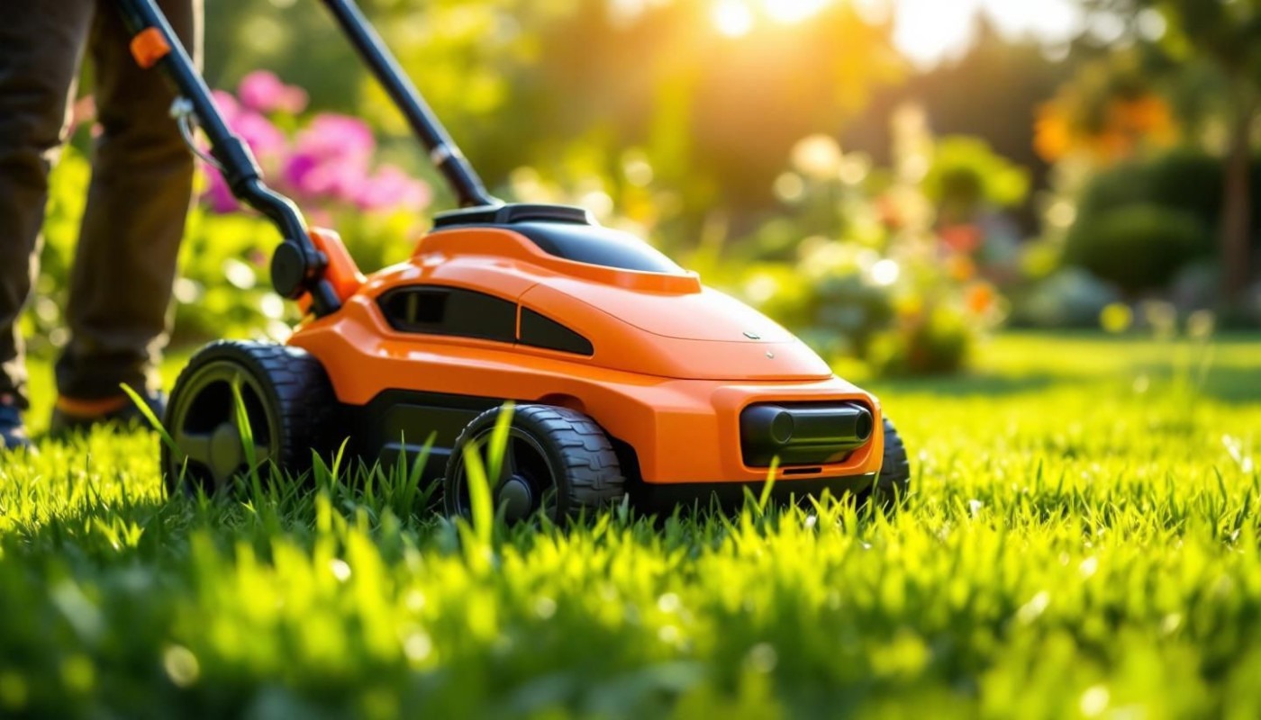 Comment optimiser l'usage d'un robot de tonte pour grands jardins ?