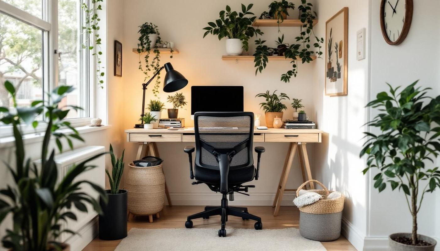 Créer un espace de travail chez soi : optimiser petit espace ?
